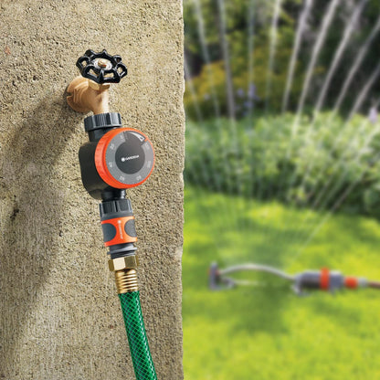 GARDENA (31169) Mechanical Water Timer with Flow Control