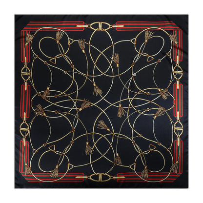 RIIQIICHY Head Scarf for Women Like Silk Scarf Hair Scarf Printed Square Scarf Bandanas for Women 35 Inches