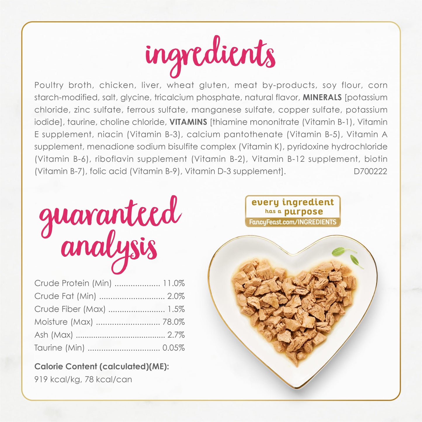 Purina Fancy Feast Sliced Chicken Feast Wet Cat Food in Gravy - (Pack of 24) 3 oz. Cans