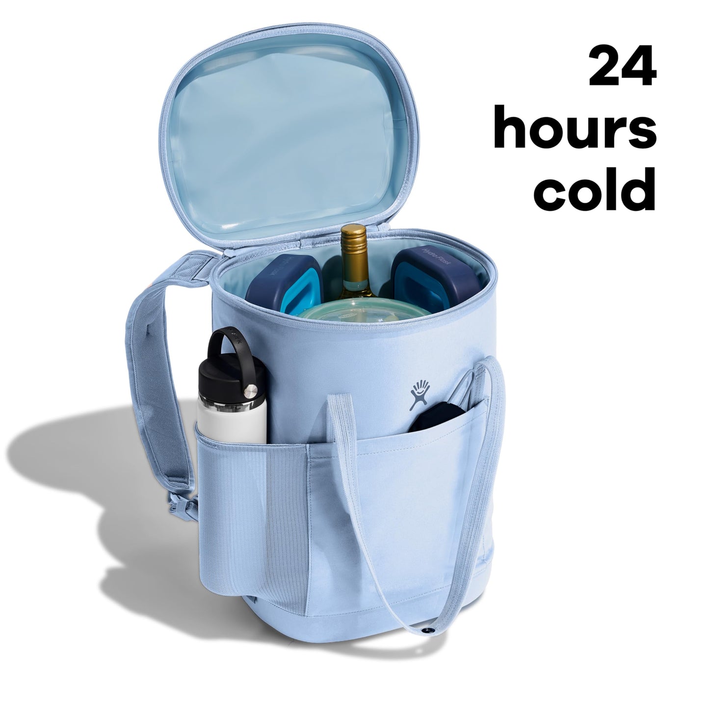 Hydro Flask Cooler Backpack for Beach, Beverages and Travel - Insulated Soft Lunch Bag - 20 L Capacity in Surf Blue