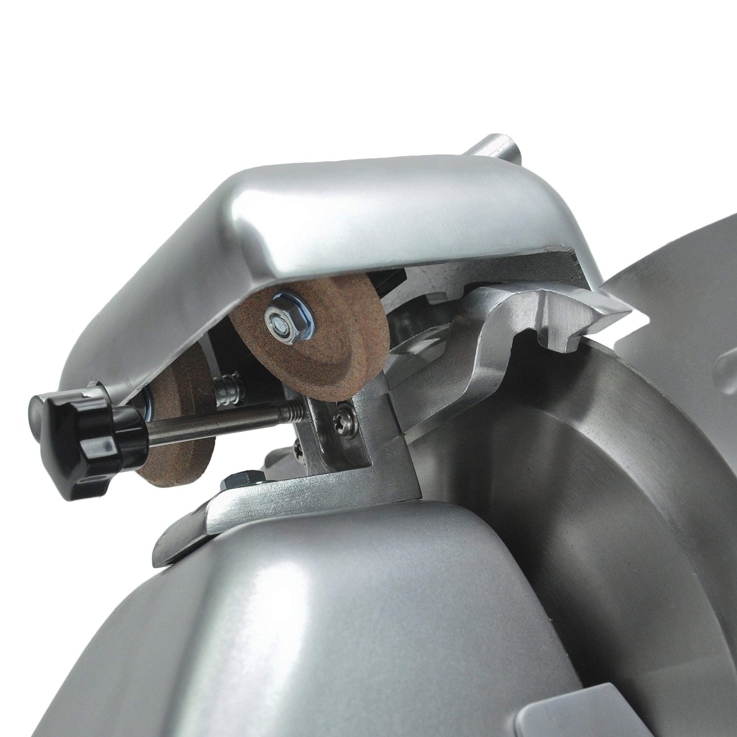 KWS MS-10NS 320W Motor Electric Meat Slicer 10-Inch with 304 Stainless Steel Blade, Frozen Meat/Cheese/Food Slicer Low Noise Commercial and Home Use [ ETL, NSF Certified ]