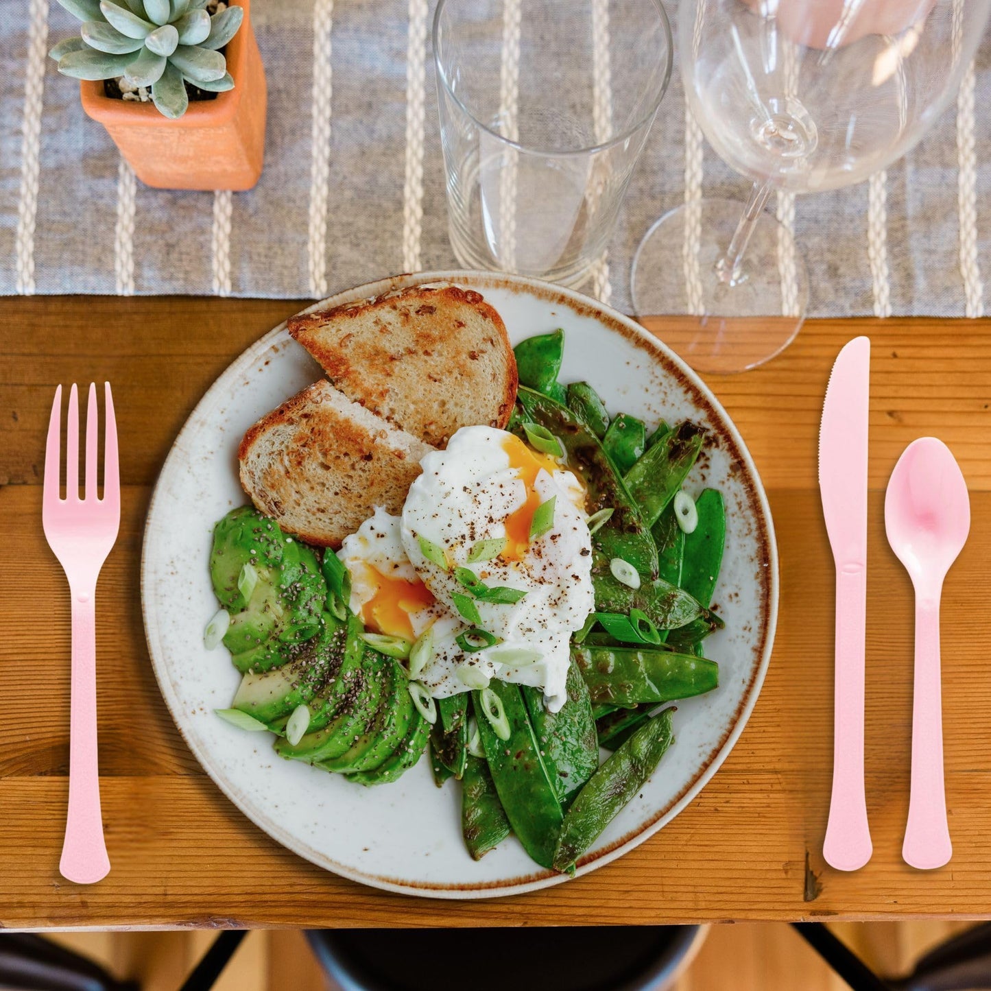 Amscan Cutlery, One Size, New Pink