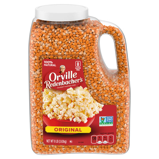 Orville Redenbacher's Gourmet Popcorn Kernels, Original Yellow, 8 lb.