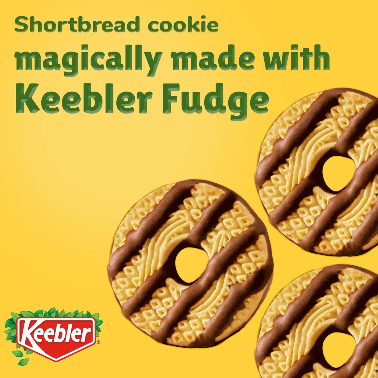 Keebler On-The-Go Fudge Stripes Cookies, 12 Count (Pack of 1)