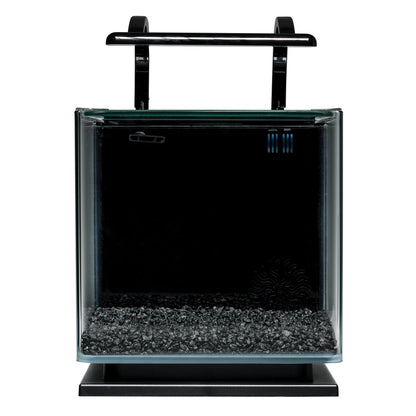 Marineland Contour 3 Aquarium Kit 3 Gallons, Rounded Glass Corners, Includes LED Lighting