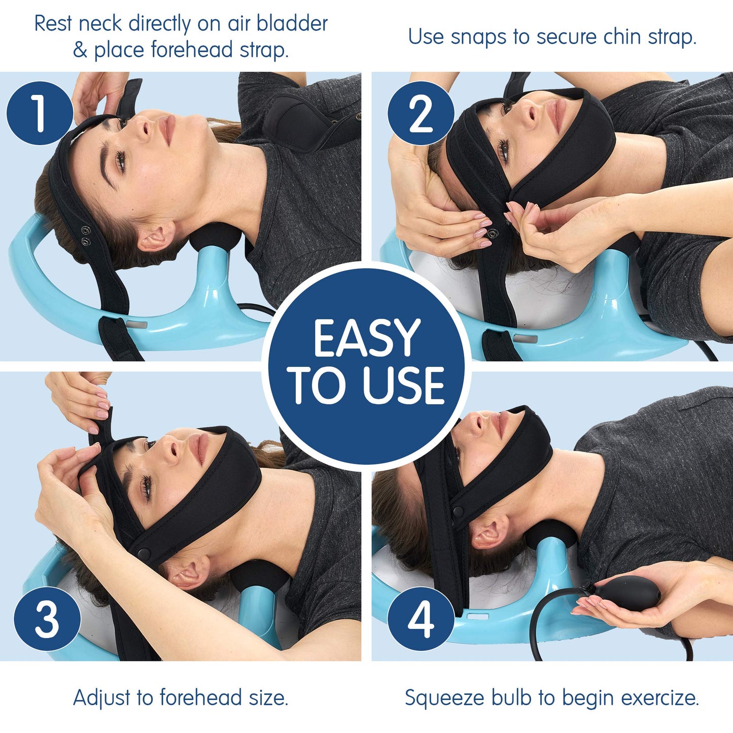 Posture Neck Exercising Cervical Spine Hydrator Pump Relief for Stiffness, Relieves Neck Pain