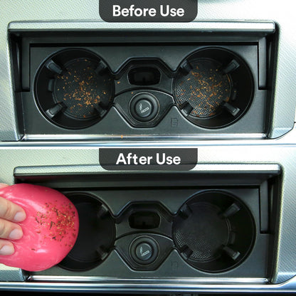 PULIDIKI Car Cleaning Gel for Car Cleaning Putty Car Putty Auto Detailing Tools Car Slime Cleaner Dust Cleaning Gel for Car Cleaning Supplies Car Essentials Car Gifts Car Accessories for Women Pink