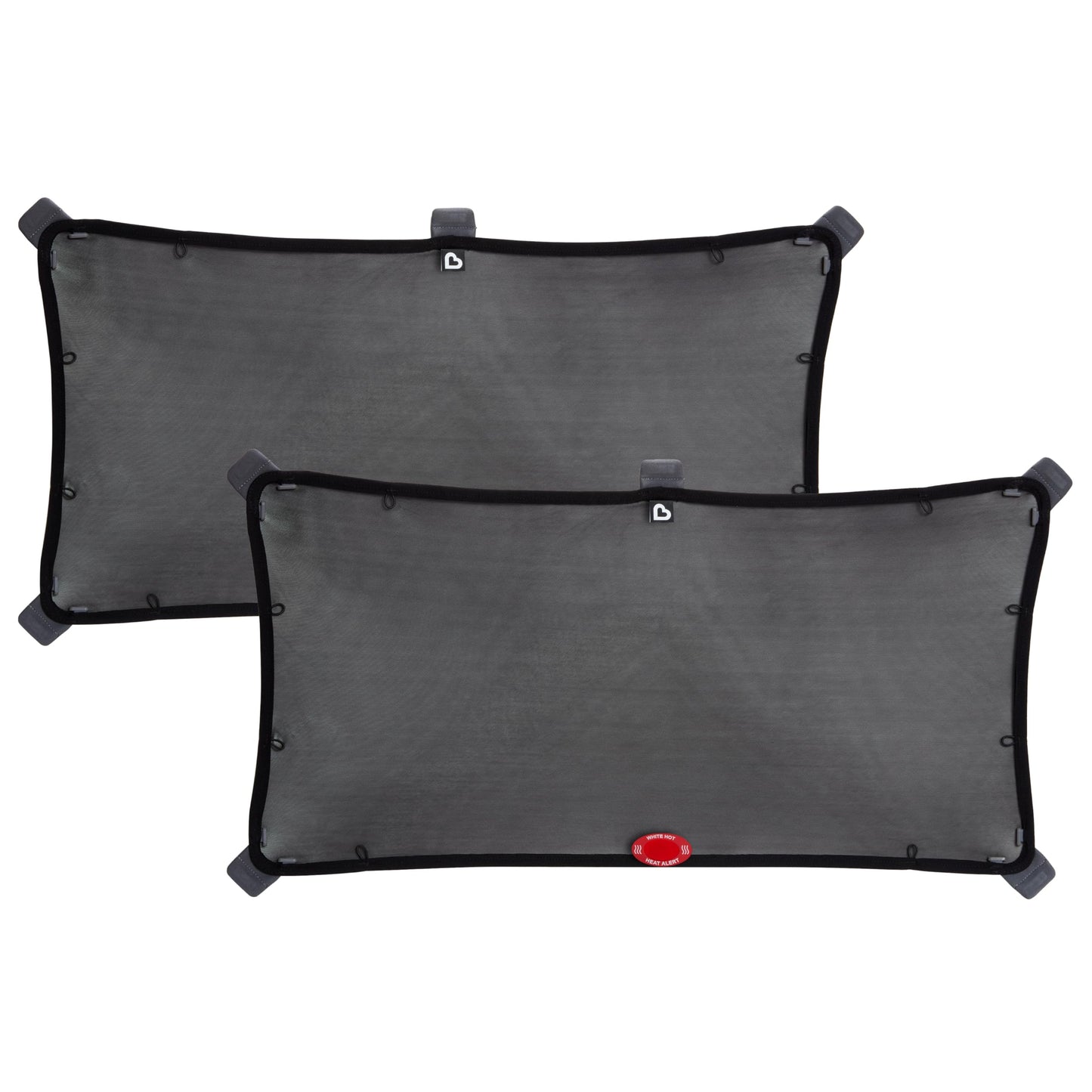 Munchkin® Brica® Magnetic Stretch to Fit™ Sun Shade, Black, 2 Pack