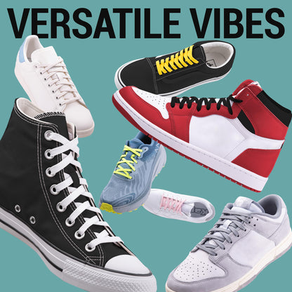 Miscly Flat Shoe Laces for Sneakers, Multiple Lengths and Colors Available (Grey, 45″ (114 CM))