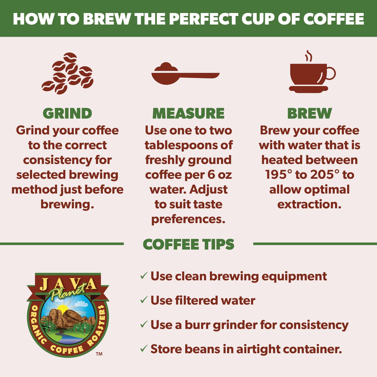 Low Acid Organic Coffee – Whole Bean, Mold-Free & Stomach Friendly by Java Planet, Colombian Single Origin Coffee, Medium Dark Roast, Smooth Full Flavored, 1LB Bag