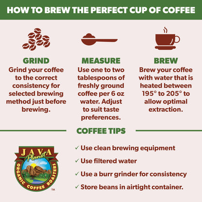 Low Acid Organic Coffee – Whole Bean, Mold-Free & Stomach Friendly by Java Planet, Colombian Single Origin Coffee, Medium Dark Roast, Smooth Full Flavored, 1LB Bag