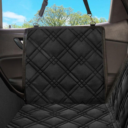 Meadowlark XL Dog Seat Covers Unique Design & Full Car Protection-Doors,Headrests & Backseat. Extra Durable Zippered Side Flap, Waterproof Hammock Pet Seat Cover + Seat Belt & 2 Headrest Protectors