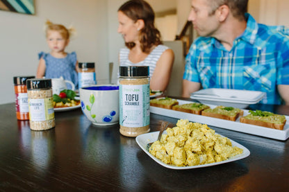 FreshJax Premium Gourmet Spices and Seasonings, Tofu Scramble Spice Mix (4.8oz Large Bottle) Vegan Plant-Based Tofu Seasoning, Organic Ingredients Gluten-Free Certified Kosher