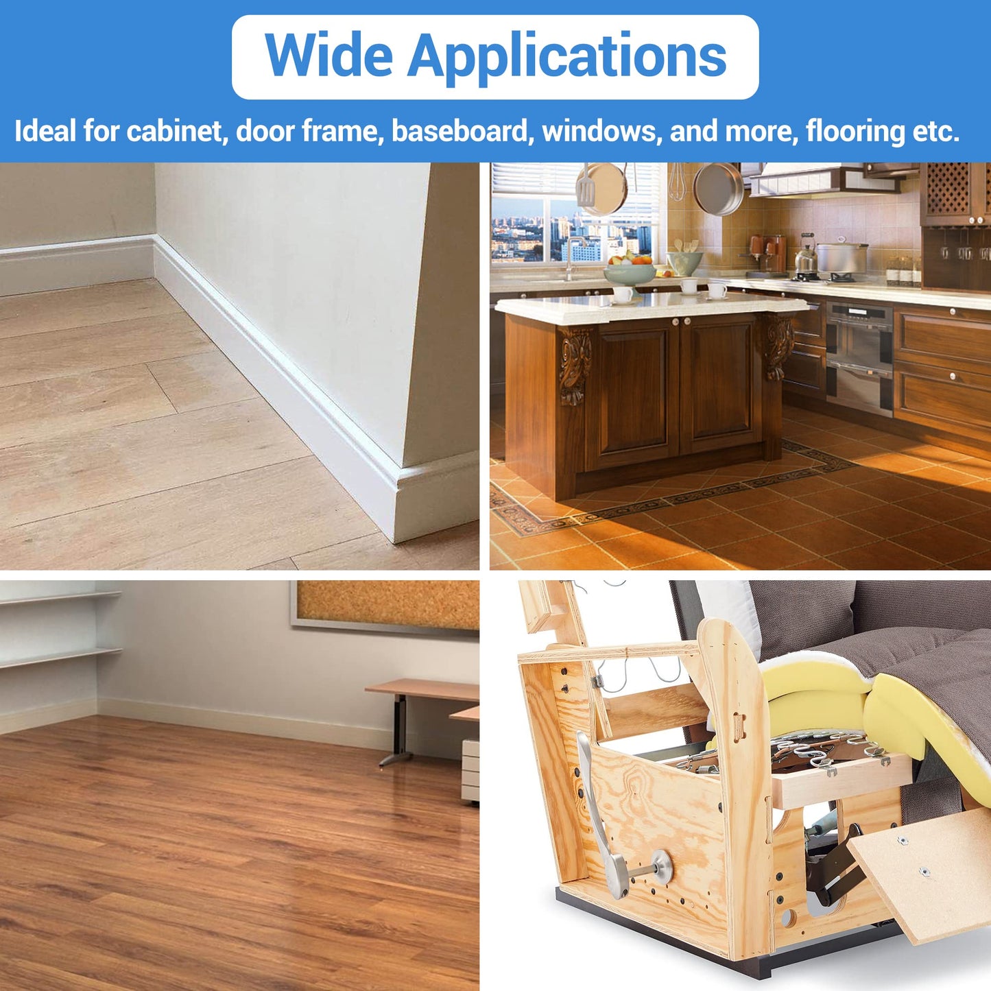 meite 16 Gauge Finish Nails, 2-Inch Galvanized 16GA Finish Nails, Small Straight Finishing Nail, Ideal for Woodworking, Upholstery, and Framing Projects (2,500 Counts)