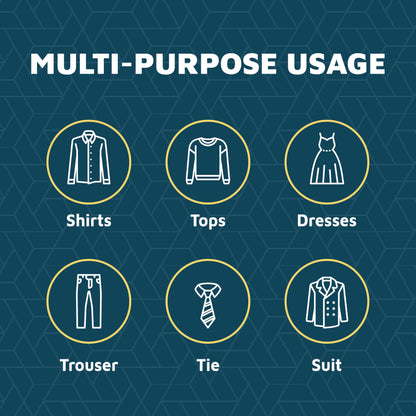 Lifemaster Plastic Clothes Hanger Set - 30 Pieces Versatile, Lightweight, Space-Saving, Non-Slip, Slim Designed, Dry and Wet Clothes Hanger Set - White