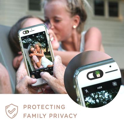 MESMOS 6pk Laptop Camera Cover Slide Cute, Laptop Accessories, Phone & Computer Camera Webcam Cover Slide, Web Cam Privacy Blocker (Small)