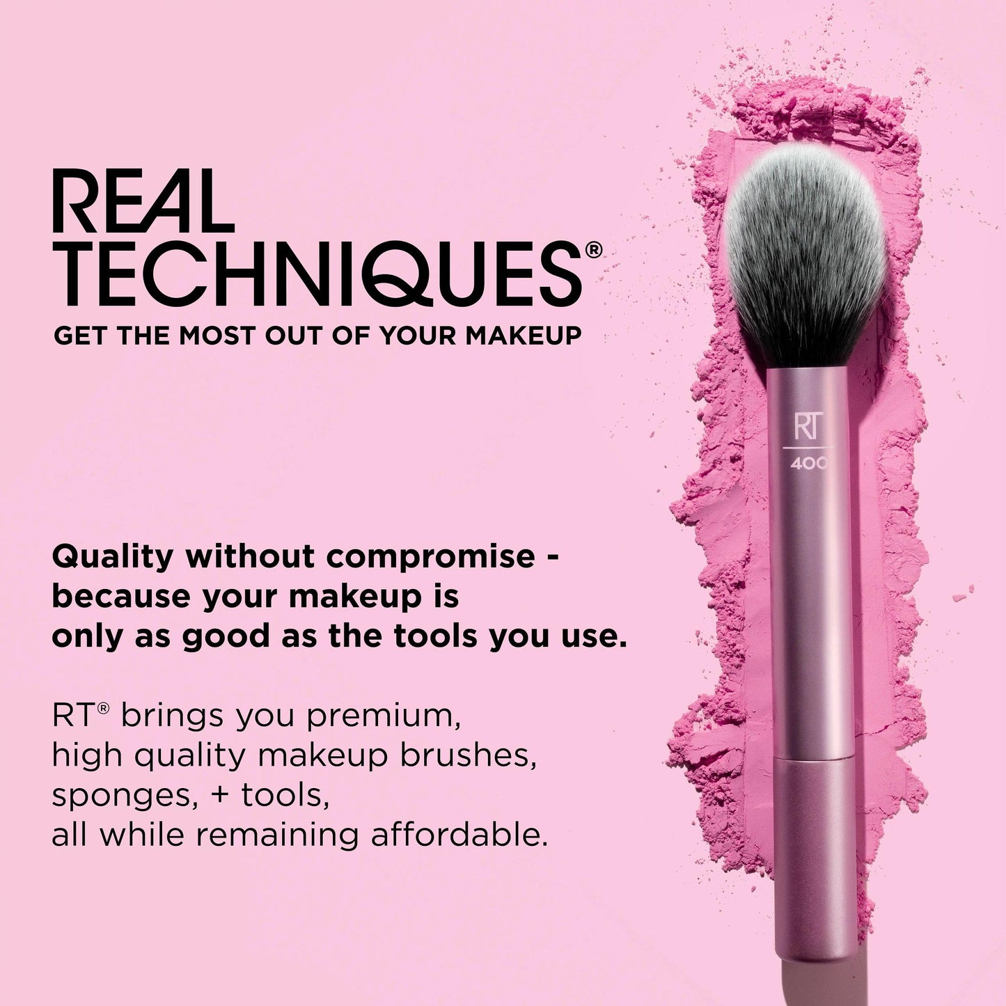 Real Techniques Miracle Complexion Sponge, Beauty Sponge For Makeup Blending & Foundation Application, Full Coverage, Streak-Free Professional Makeup Tool, Cruelty Free, Vegan, Latex Free, 2 Count