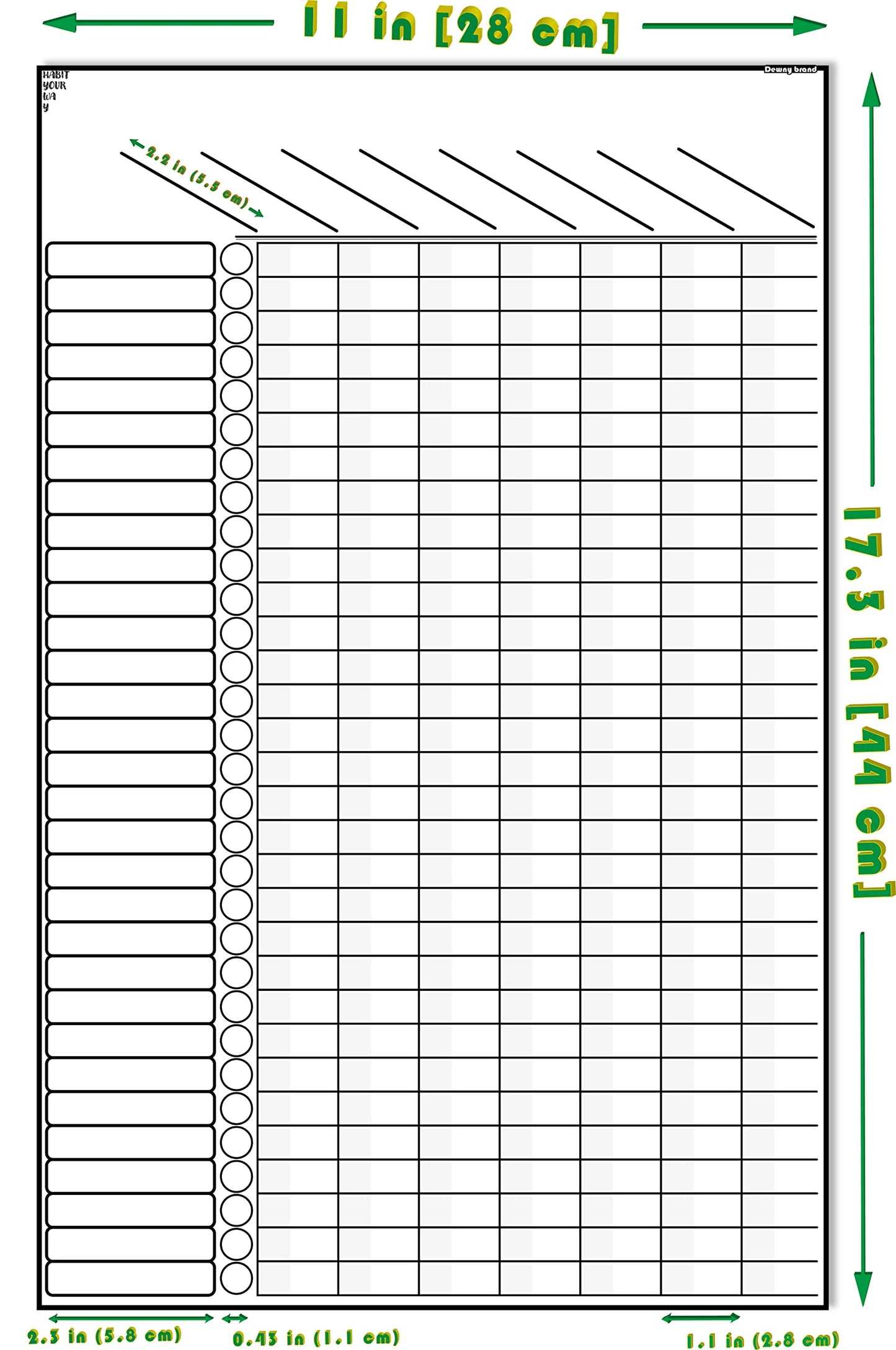 Multi-use Magnetic to-Do List Board Chore Chart List Goal Planner Task Habit Tracker Monthly Weekly Daily Homework Child Calendar Family Wedding Checklist Chirstmas Gift Kitchen Fridge Dry Erase Board