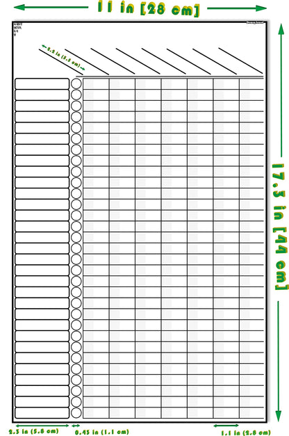 Multi-use Magnetic to-Do List Board Chore Chart List Goal Planner Task Habit Tracker Monthly Weekly Daily Homework Child Calendar Family Wedding Checklist Chirstmas Gift Kitchen Fridge Dry Erase Board