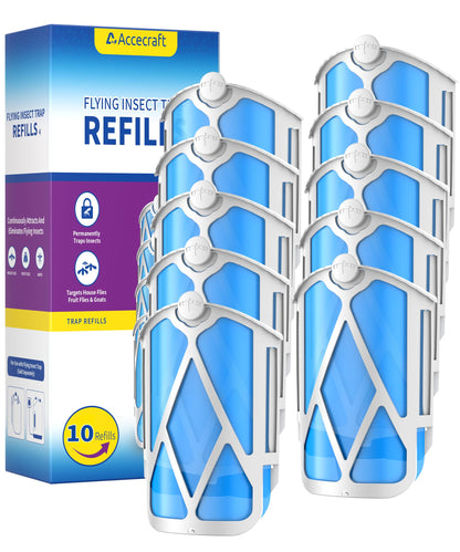 10 Pack Refill Cartridges, 2025 Upgraded High-Stick Refills, Compatible with Indoor Light M364 & Max, Easy to Replace