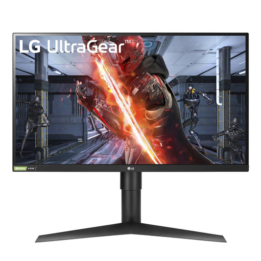 LG UltraGear QHD 27-Inch Gaming Monitor 27GL83A-B - IPS 1ms (GtG), with HDR 10 Compatibility, NVIDIA G-SYNC, and AMD FreeSync, 144Hz, Black