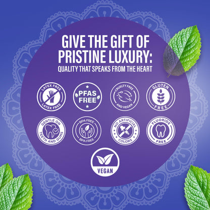 GuruNanda Ready-to-Go Disposable Mini Travel Toothbrushes - Butter on Gums Softex Bristles, Pre-Pasted Toothbrush & Toothpick - Fluoride-Free, No Rinsing Needed, 70 Ct