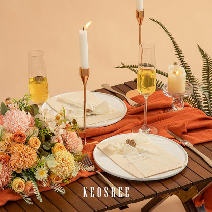 KEOSREE 3 Rolls Cream White Handmade Chiffon Ribbon,1.5" x 21Yd Frayed Fringe Silk Ribbons (3 Rolls *7Yd) for Gifts Wrapping, Wedding Invitations, Bridal Bouquets, Decorations