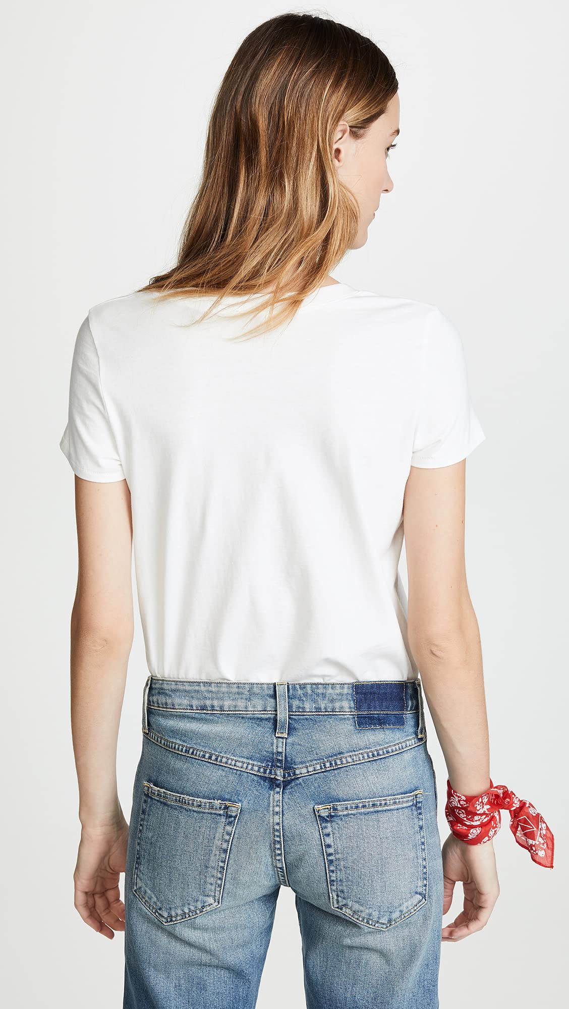 Madewell Women's Northside Vintage Tee, White Wash