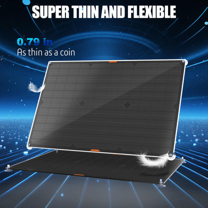 OYMSAE 20W 12V Solar Panel Car Battery Charger Portable Waterproof Power Trickle Battery Charger & Maintainer for Car Boat Automotive RV with Cigarette Lighter Plug & Alligator Clip