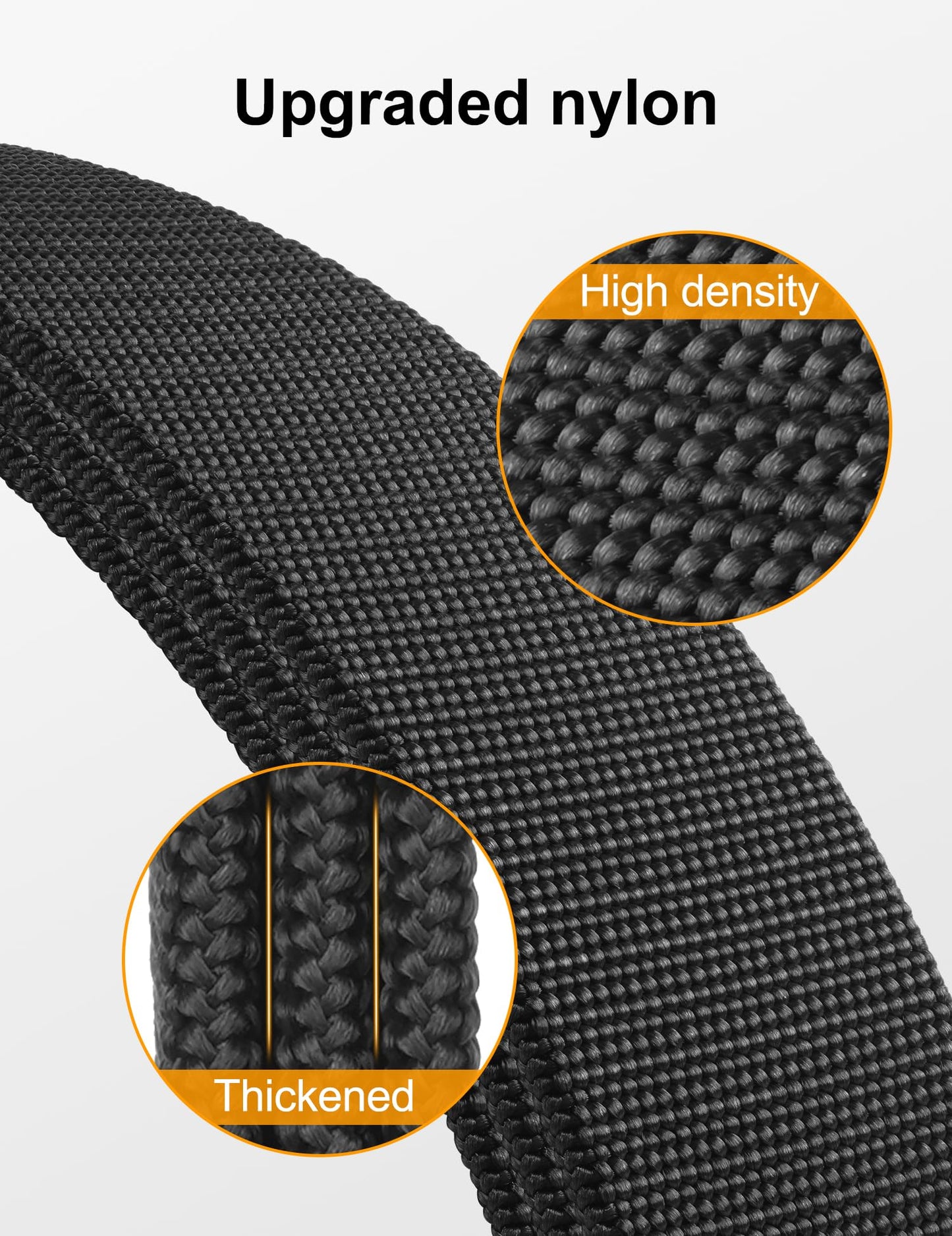 JUKMO Stretch Tactical Belt for Men, Military Work Rigger Hiking 1.5" Elastic Nylon Web Ratchet Quick Release Belt in Gift Box (Black, Medium)