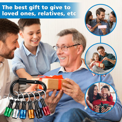 12PCS Bit Holders 1/4 Socket, Hex Shank Screwdriver Bit Holder for Impact Driver Drill Bit Keychain Extension Bar Quick Release Easy Change, Screwdriver Bit Holders for Tools & Home Improvement Gift