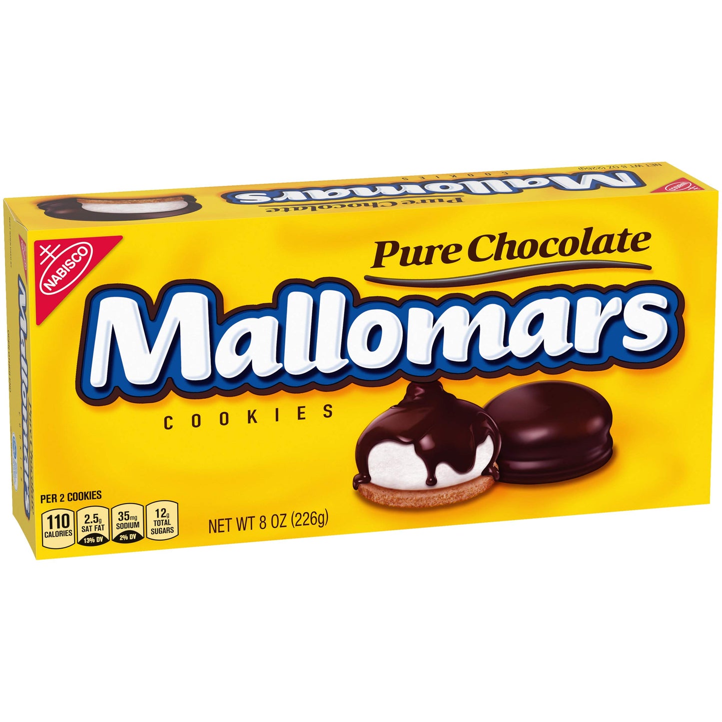 Mallomars Pure Chocolate Cookies, 8 oz