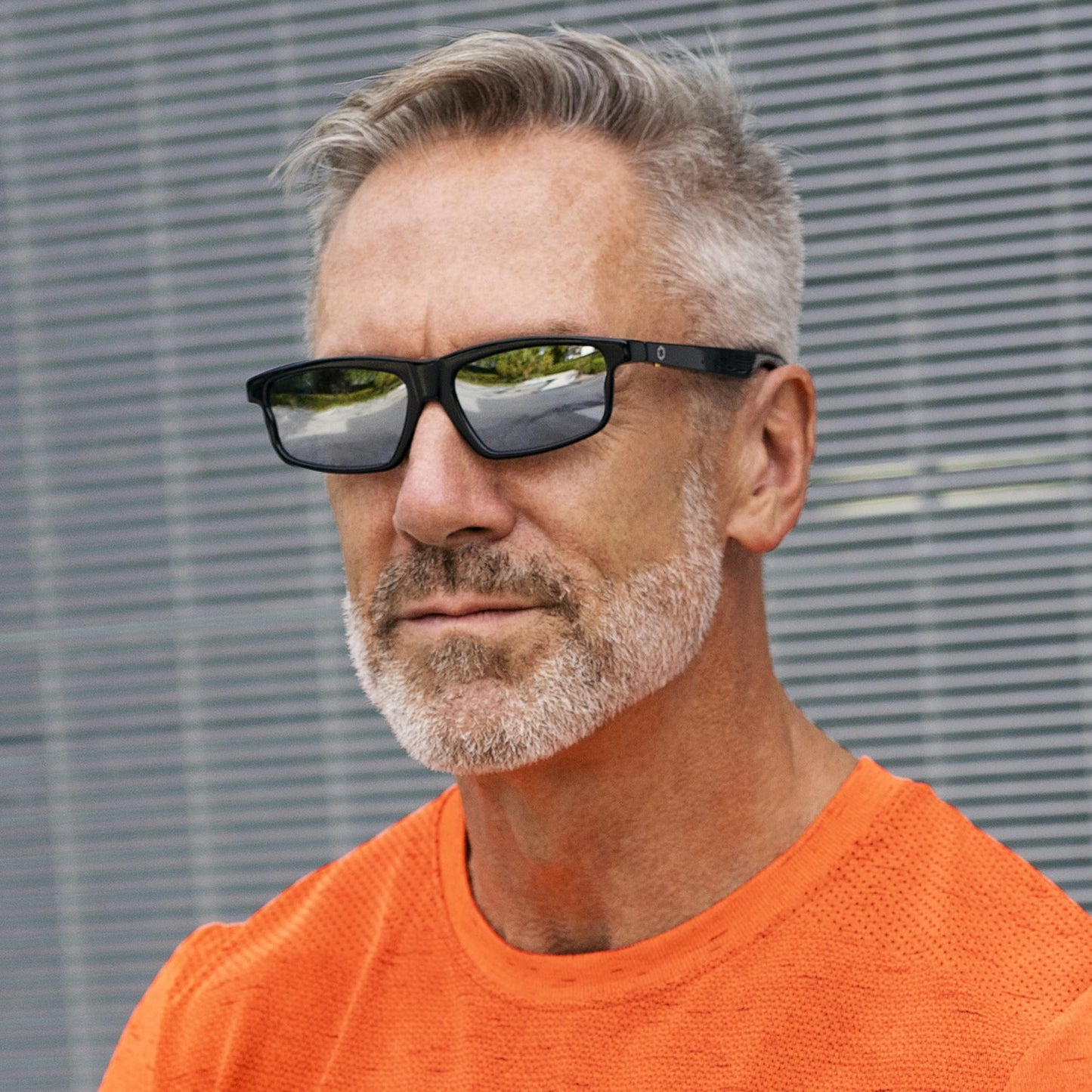 Lucyd Lyte Bluetooth Audio Sunglasses for Men & Women – Smart Glasses with Wireless Bluetooth Headphones, Smart Speaker and Wireless Mic - Bluetooth Eyewear Compatible with Alexa and Siri - Nitrous