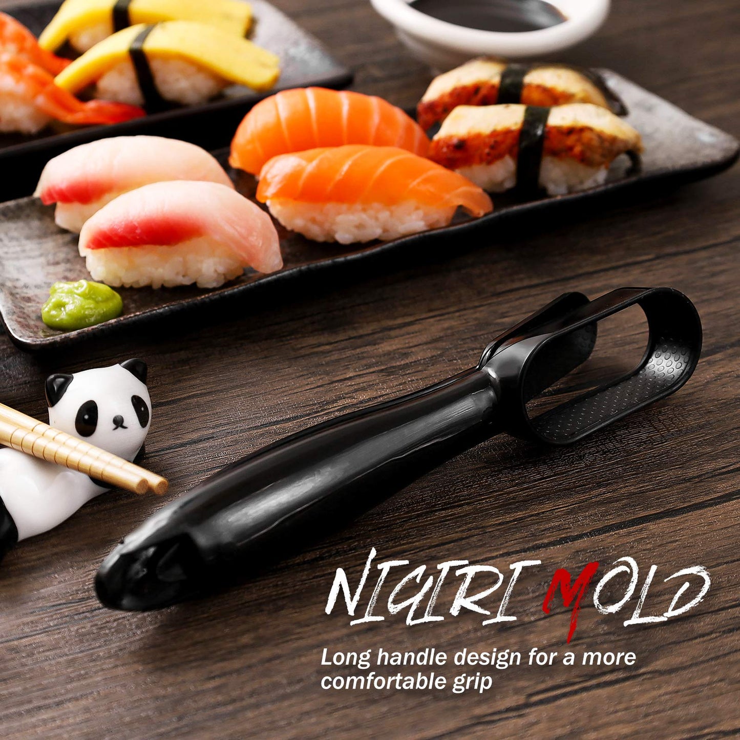 MarcZero Sushi Making Kit, 22 in 1 Bazooka Roller With Bamboo Mat, Knife, Chopsticks, Molds, DIY Machine for Beginner