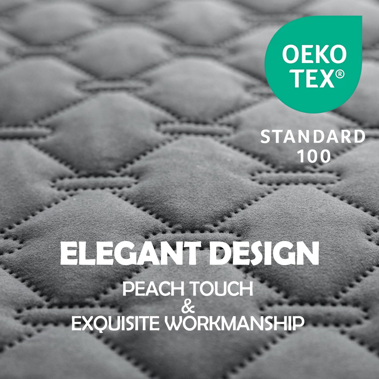 gogobunny 3X Stronger Waterproof Pet Blanket, Scratch Proof Furniture Protector for Dogs Cats, Reversible Cover 30x70 Inch, Dark Grey/Light Grey