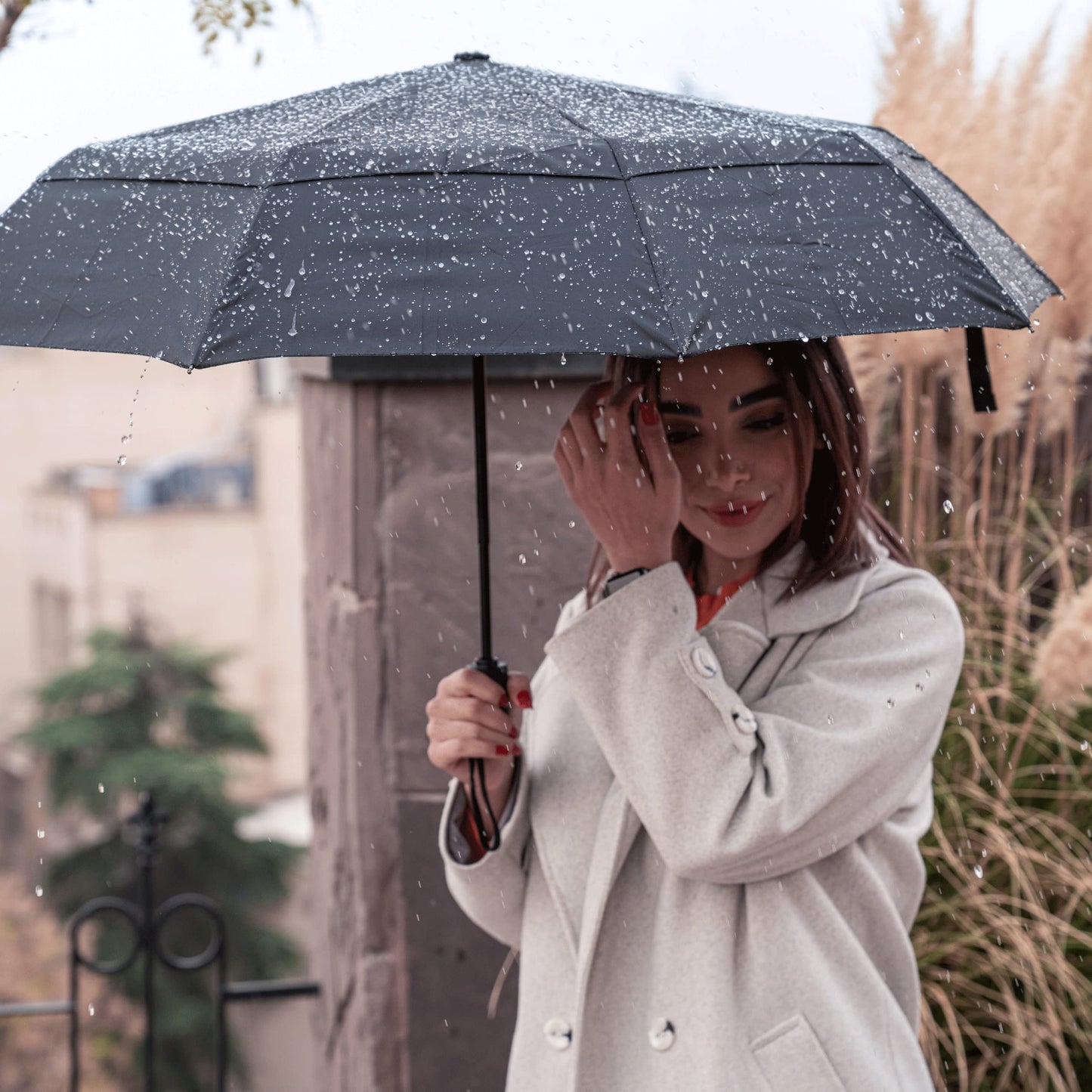 Mr. Pen- Windproof Travel Umbrella Compact, Automatic Umbrellas for Rain, Umbrellas for Rain Windproof