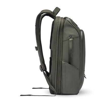 NOMATIC 14L Travel Pack - Water Resistant Laptop Bag - TSA-Ready Expandable Backpack (Olive)
