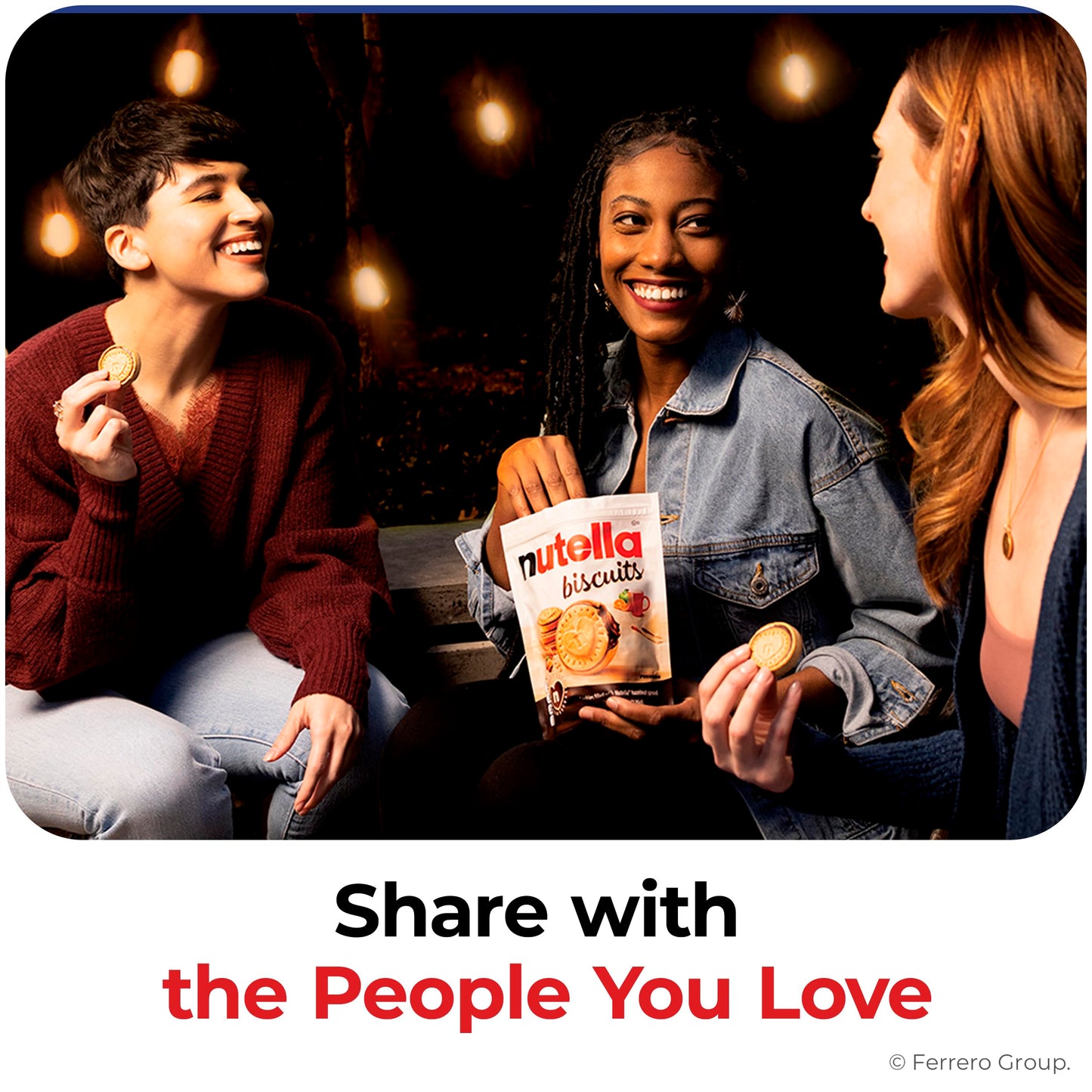 Nutella Biscuits, 20 Count Cookies, Hazelnut Spread with Cocoa, Kids Snacks, 9.7 oz