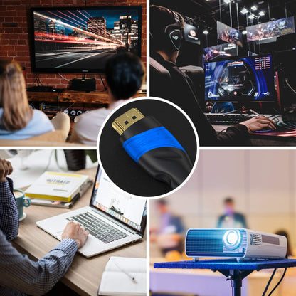 KabelDirekt – 8K / 4K HDMI Cable – 6ft & More HDMI Cables (0.5ft–75ft) – German-Engineered HDMI Cord – Supports 10K/8K@60Hz/4K@120Hz – HDMI Cable for Playstation3/4/5, HDTV, PC, Xbox, Switch