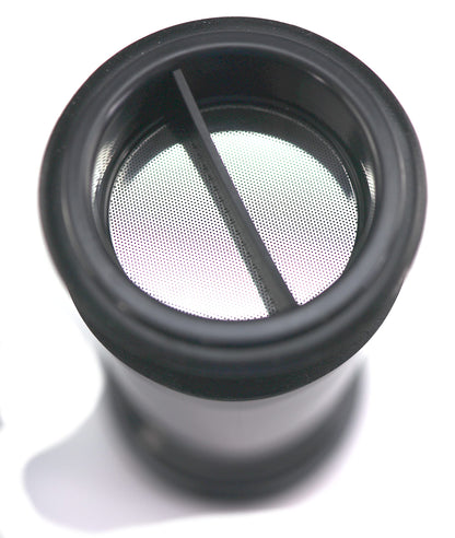 Iconikal Insulated Coffee Tumbler with Built-In French Press - 16 oz Black On-the-Go Coffee Maker - Brewer and Insulated Travel Mug with Closable Sip Lid