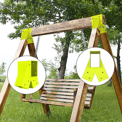 Highpro Swing Set Brackets-A-Frame 2 Swing Set Brackets with All Mounting Hardware