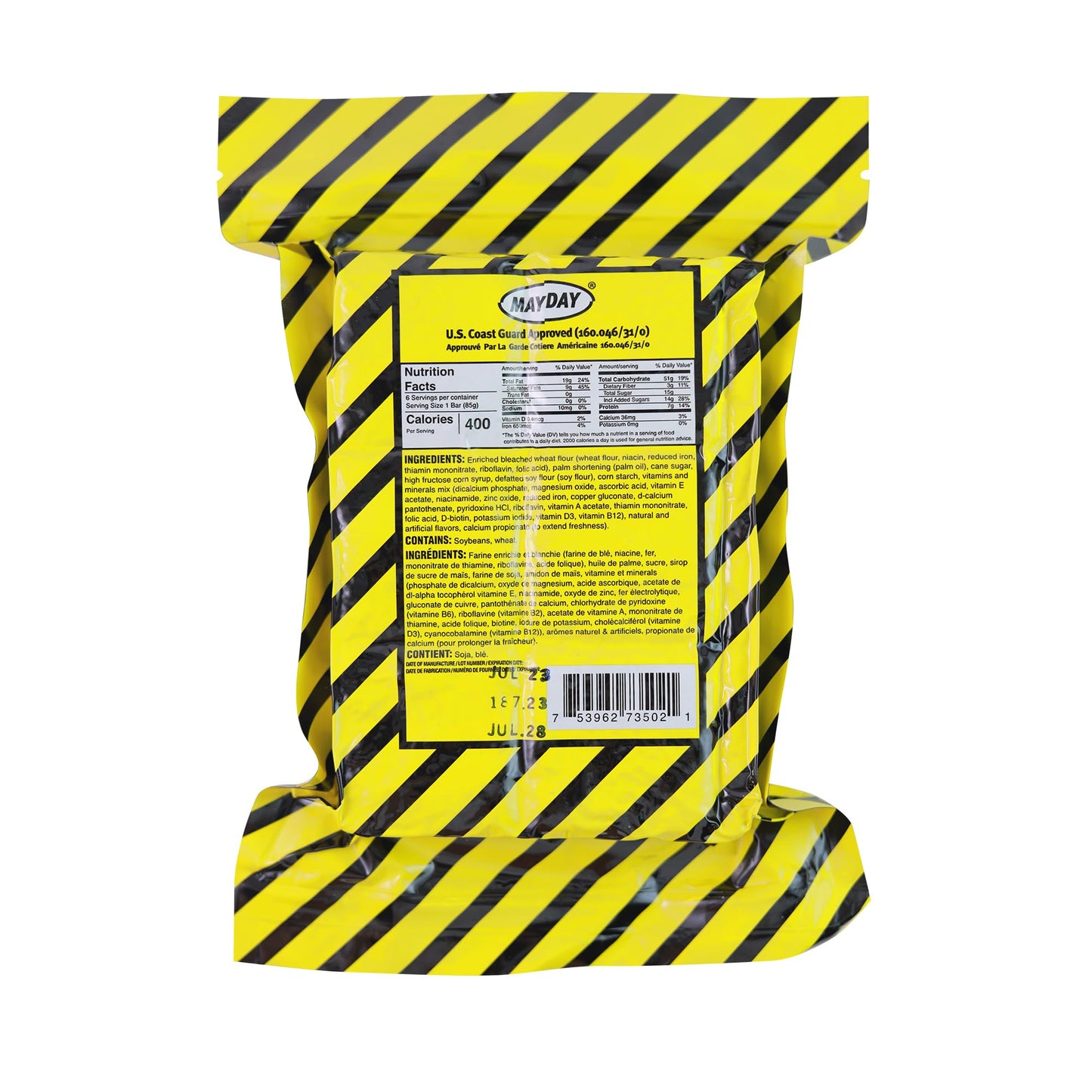 Ready America 70280 72 Hour Emergency Kit, 2-Person, 3-Day Backpack, Includes First Aid Kit, Survival Blanket, Portable Preparedness Go-Bag for Camping, Car, Earthquake, Travel, Hiking, and Hunting, Red