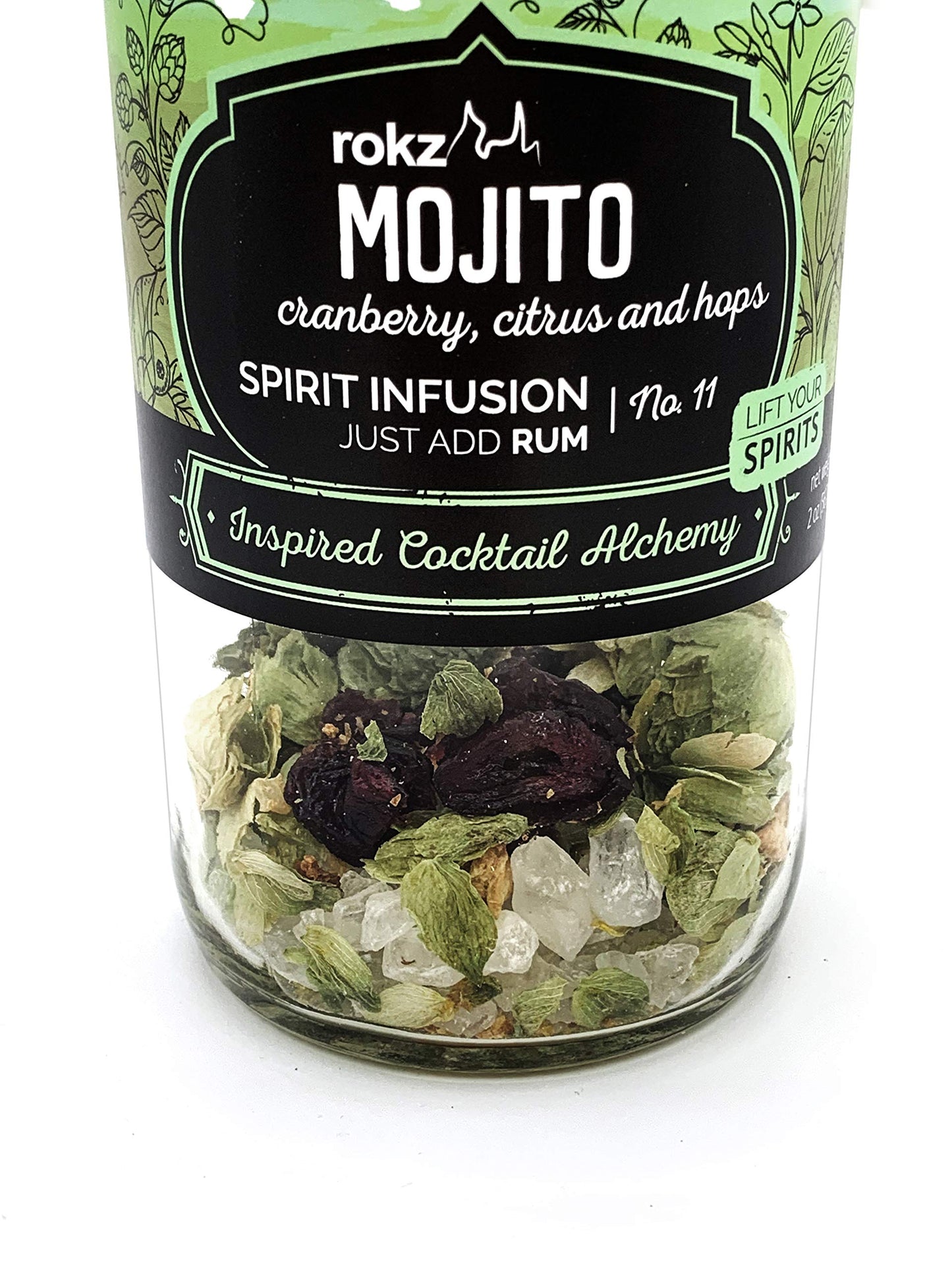 Rokz Infusion Kit for cocktails, Mojito, 12 Oz