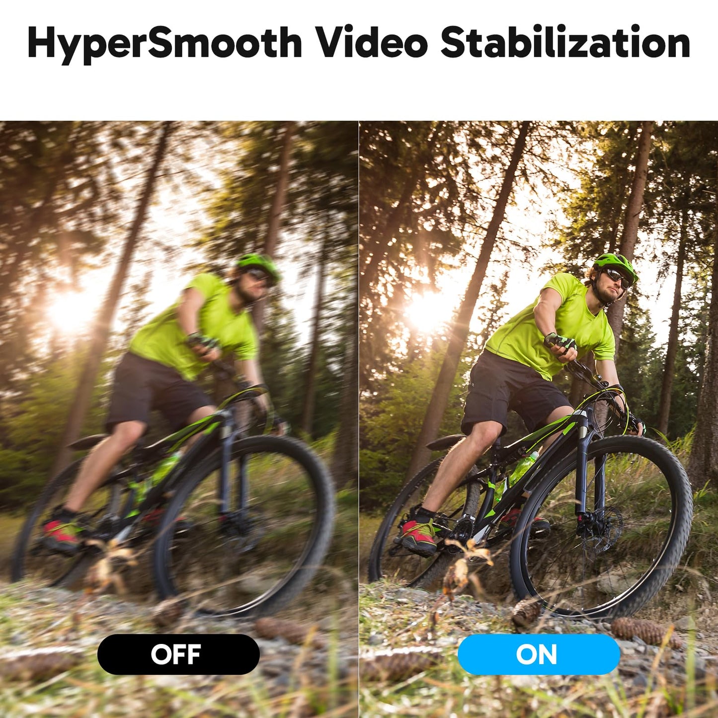 AKASO V50 Elite 4K60fps Action Camera with 128GB MicroSDXC U3 Memory Card Accessories Kit Bundle Voice Control EIS 131 feet Waterproof Camera 8X Zoom Remote Control