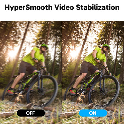 AKASO V50 Elite 4K60fps Touch Screen WiFi Action Camera Voice Control EIS 131 feet Waterproof Camera 8X Zoom Remote Control