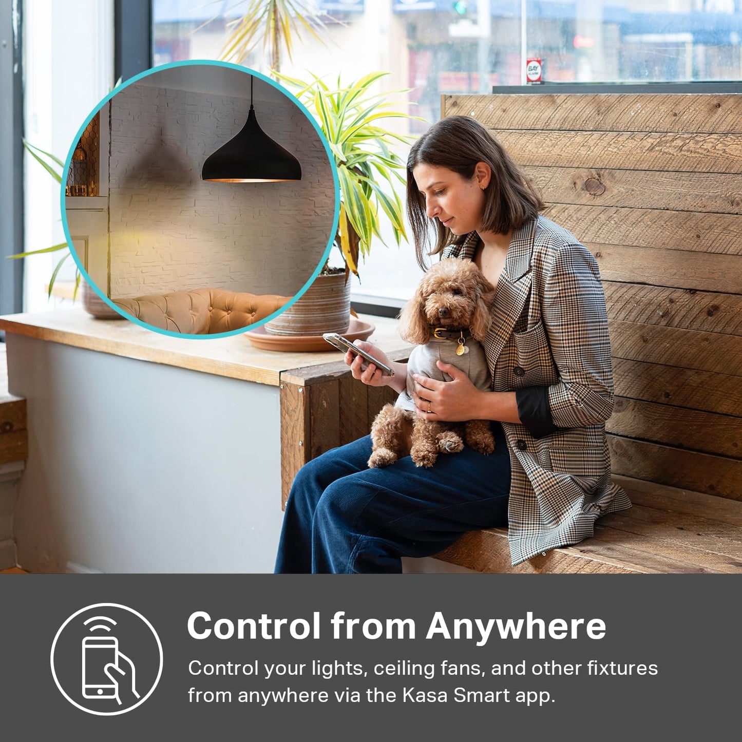 Kasa Matter Smart Dimmer Switch: Voice Control w/Siri, Alexa & Google Assistant, UL Certified, Timer & Schedule, Easy Guided Install, Neutral Wire Required, Single Pole, 2.4GHz Wi-Fi, 3-Pack