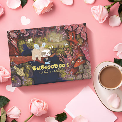 Midi International Snack Box (Fairy Tale Themed) | Snacks Variety Pack of International Treats | Foreign Snack Box Offering Unique Experience | Mix Care Pack of Turkish Candies | 12 Full-Size Snacks