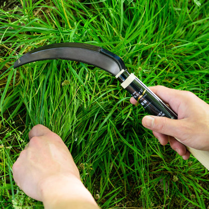 Japanese Weeding Steel Grass Sickle Gardening Tools [Made in Japan] Clearing Hand Held Garden Tool Farming Portable Weeder