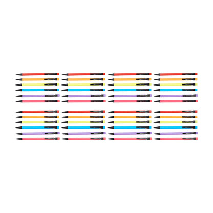 Amazon Basics Mechanical Pencils 0.7mm For Writing, Drawing, Bulk Office and School Supplies, Multicolor, 48-Pack
