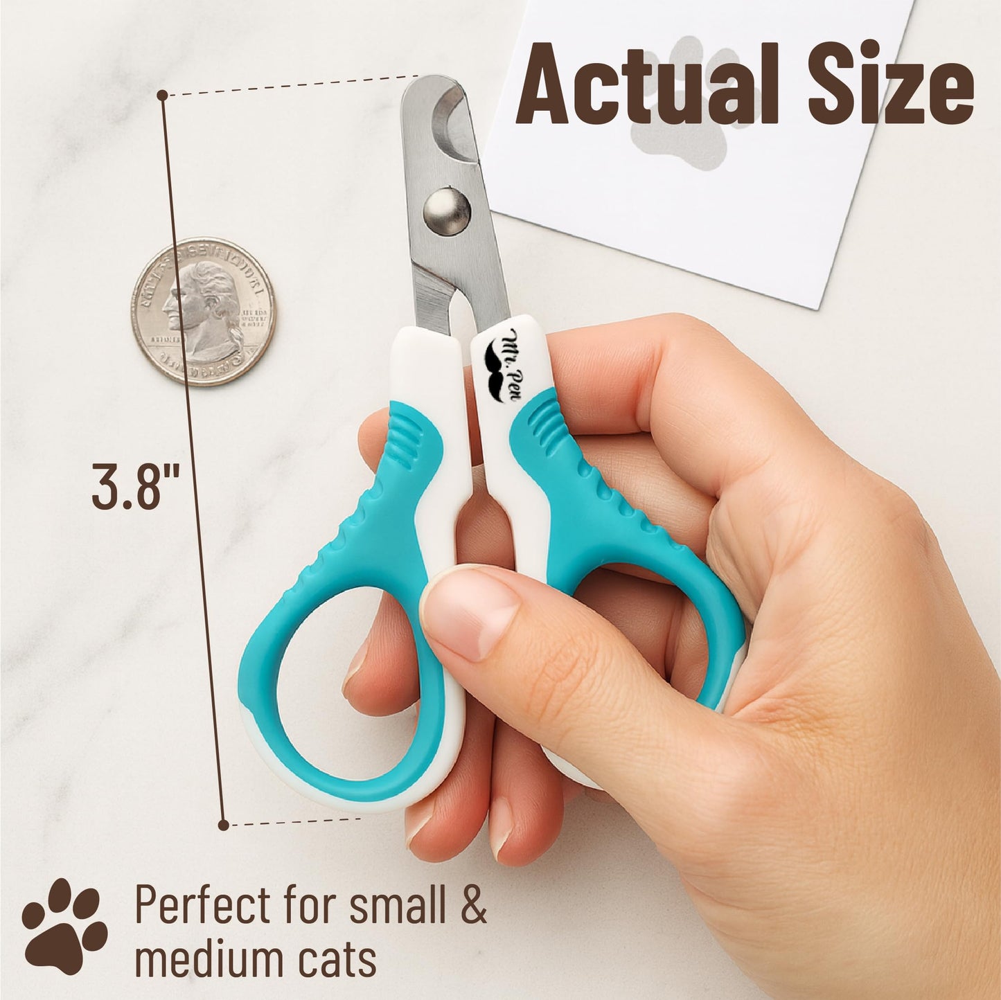 Mr. Pen- Cat Nail Clipper, Pet Nail Trimmers, Kitten Claw Clippers, Easy to Use, Precision and Sharp Cut